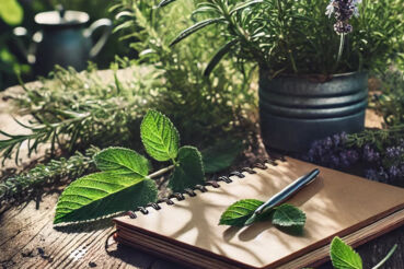 Schreibrituale mit Kräutern