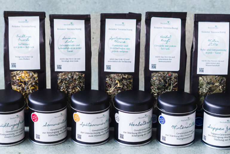 TCM Tee-Serie in der Kräuterlei am Wörthersee