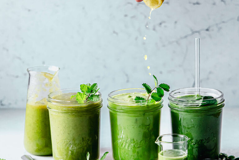 Grüne Smoothies gegen Frühjahrsmüdigkeit
